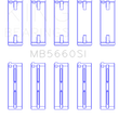 Load image into Gallery viewer, King Engine Bearings Audi/VW Bbz/CAxa/CAva/Azd (Size +0.50mm) Main Bearing Set - Main Product View