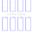 Load image into Gallery viewer, King Engine Bearings BMW M10 (Size STD) Rod Bearing Set - Side View