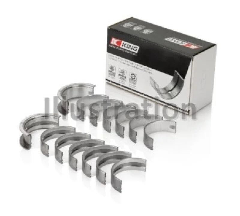 King Engine Bearings BMW M20B20-23-25-27/M50B25/M52B20-25-28 Main Bearing Set - Size STD - Detail View
