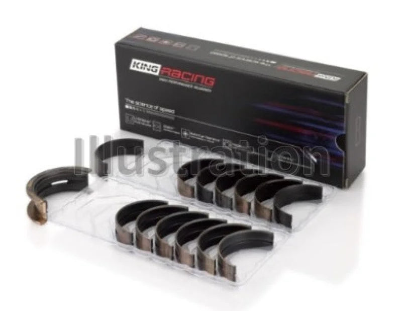 King Engine Bearings BMW M20/M50 2.0L/2.5L/2.7L Performance Main Bearing Set - Size STDX - Side View