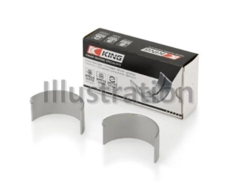 King Engine Bearings BMW N47 D20 A/N47S D20 D Sputter Replacement (Size +0.25mm) Conrod Bearing Set - Main Product View