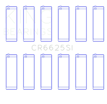 Load image into Gallery viewer, King Engine Bearings Chevrolet 262 (Size +0.50mm) Connecting Rod Bearing Set - Side View