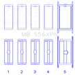 Load image into Gallery viewer, King Engine Bearings Chevrolet 369-502 Gen IV/ V/ VI - (Size .010) Main Bearing Set - Detail View