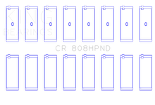 Load image into Gallery viewer, King Engine Bearings Chevrolet BBC 369-502 Gen Iv/V/Vi(Size STDX) Connecting Rod Bearing Set - Main Product View