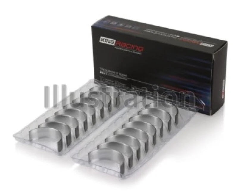 King Engine Bearings Chevrolet BBC 369-502 Gen Iv/V/Vi(Size STDX) Connecting Rod Bearing Set - Side View