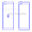 Load image into Gallery viewer, King Engine Bearings Chevrolet Custom Performance (Size STDX) Connecting Rod Bearing Set - Detail View