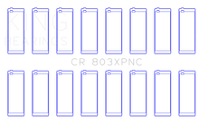 Load image into Gallery viewer, King Engine Bearings Chevrolet SBC 265CI/283CI/327CI (Size STD) Connecting Rod Bearing Set of 8 - Detail View