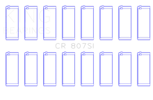 Load image into Gallery viewer, King Engine Bearings Chevy LS1 / LS6 / LS3 (Size STD) Silicone Bi-Metal Alum Rod Bearing Set - Detail View