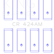 Load image into Gallery viewer, King Engine Bearings Chrysler 134C 2.2L/153Ci 2.5L (Size +0.50mm) Connecting Rod Bearing Set - Side View