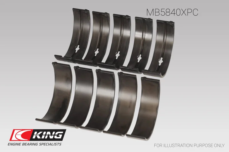 King Engine Bearings Chrysler 300 Srt8 (Size 0.25) Main Bearing Set - Main Product View