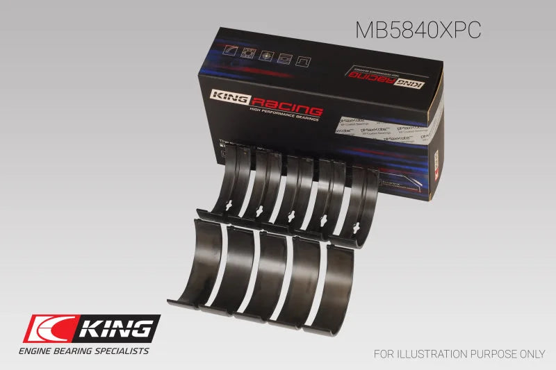 King Engine Bearings Chrysler 300 Srt8 (Size 0.25) Main Bearing Set - Side View