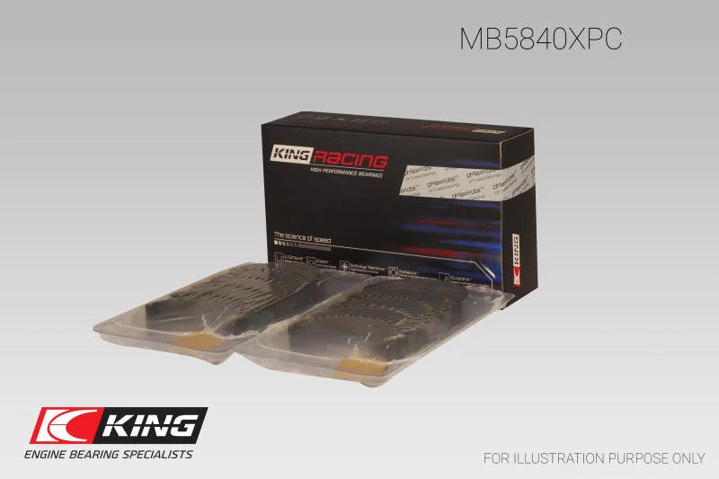 King Engine Bearings Chrysler 300 Srt8 (Size 0.26) Main Bearing Set - Detail View