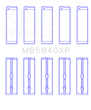 Load image into Gallery viewer, King Engine Bearings Chrysler 300 Srt8 (Size 0.26) pMaxBlack Coated Main Bearing Set - Side View