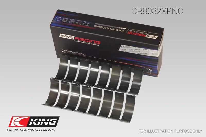 King Engine Bearings Chrysler 345/370 16V Connecting Rod Bearing Set - Main Product View