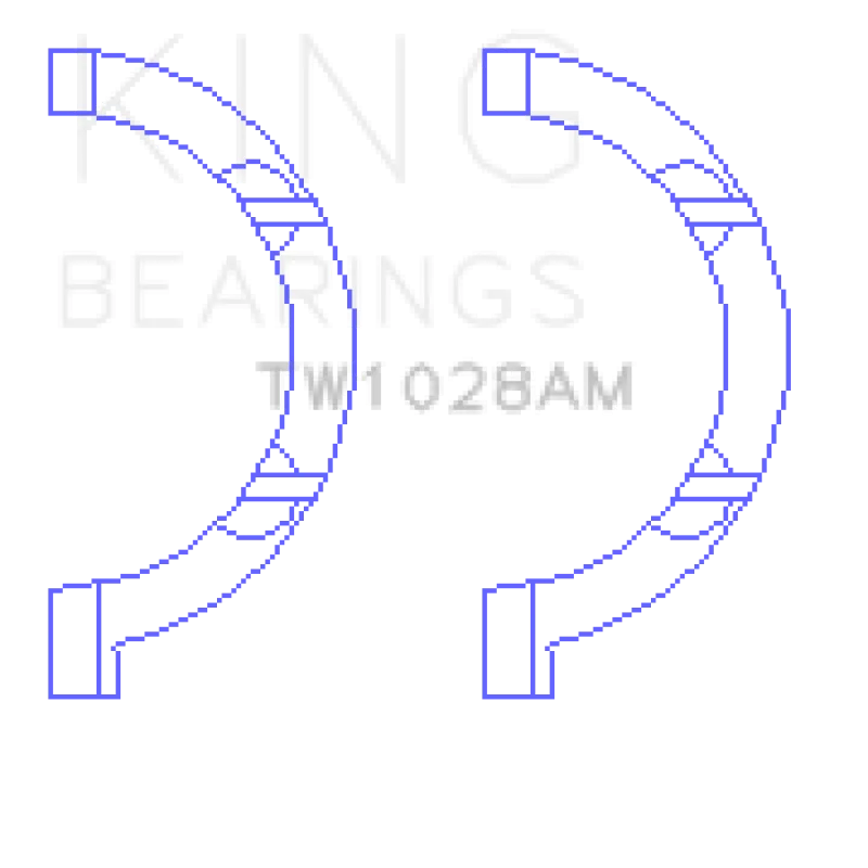 King Engine Bearings Chrysler Pentastar 3.6L ERB V6 Thrust Washer Set - Side View