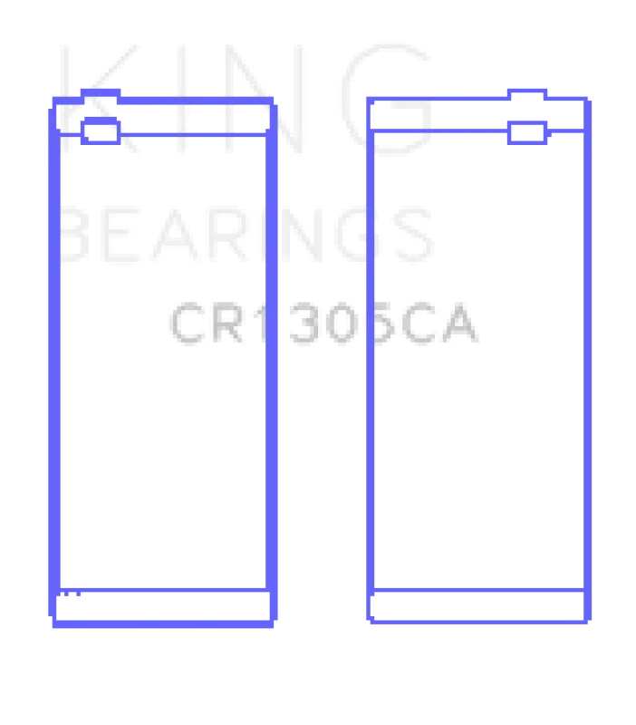King Engine Bearings Cummins 4Bta/4Btaa/6Bt/6Bta (Size +0.50mm) Connecting Rod Bearing Set - Main Product View