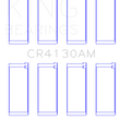 Load image into Gallery viewer, King Engine Bearings Daihatsu HC, HD (Size STD) Rod Bearing Set - Side View