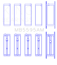 Load image into Gallery viewer, King Engine Bearings Datsun Ka-24E (Size +0.50mm) Main Bearing Set - Main Product View