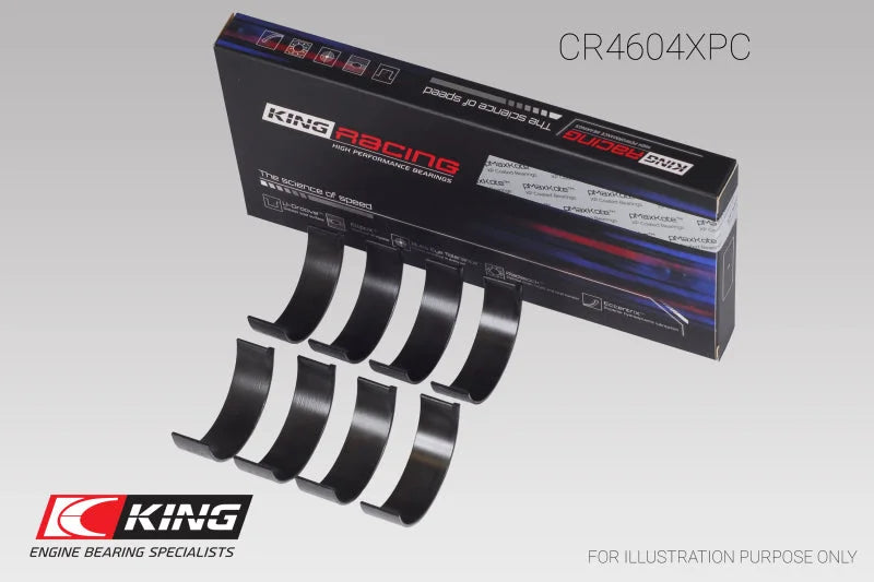 King Engine Bearings Ford 2.3L Duratec Mazda L3-VDT MZR Turbo Connecting Rod Bearing Set - Main Product View