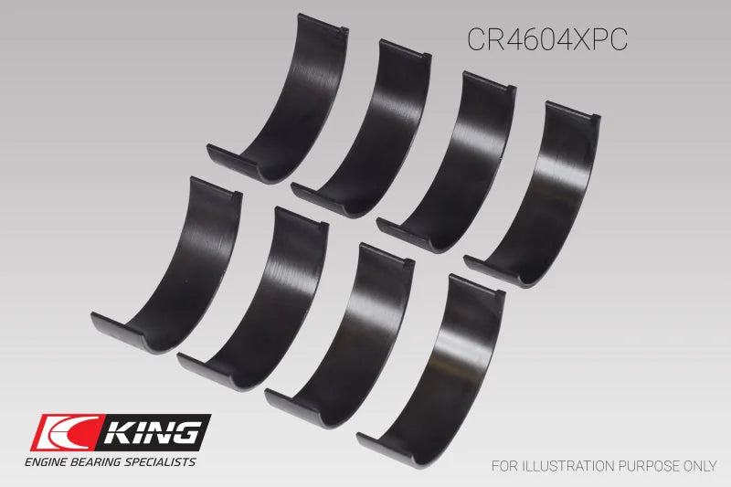 King Engine Bearings Ford 2.3L Duratec Mazda L3-VDT MZR Turbo Connecting Rod Bearing Set - Side View