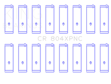 Load image into Gallery viewer, King Engine Bearings Ford 260CI/289CI/302 5.0 Windsor Connecting Rod Bearing Set - Side View