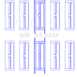 Load image into Gallery viewer, King Engine Bearings Ford 330/352/360/390/410/428 Engine Main Bearing Set - Detail View