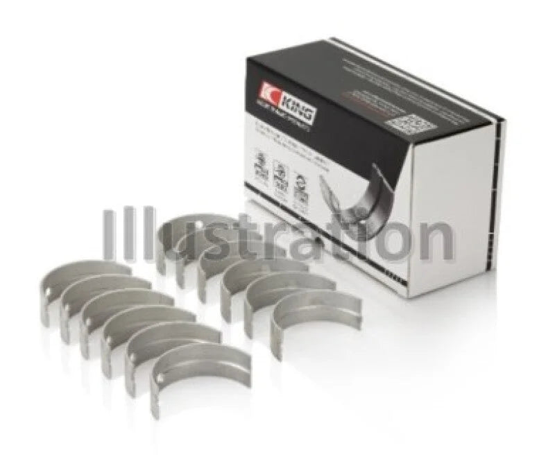 King Engine Bearings Ford 415 (Size +0.25mm) Main Bearing Set - Side View