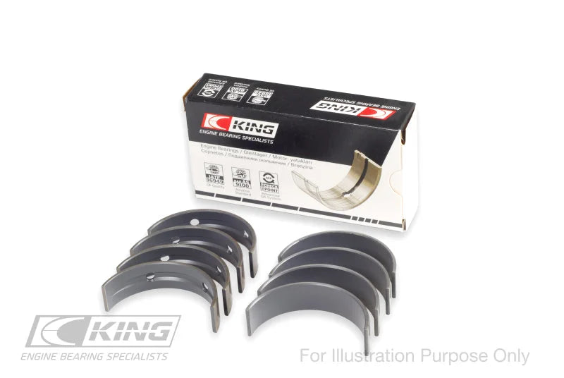 King Engine Bearings Ford Ecoboost 2.7L V6 (Size 0.25) Main Bearing Set