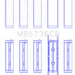 Load image into Gallery viewer, King Engine Bearings Ford Powerstroke 6.0L/6.4L Diesel Crankshaft Main Bearing Set - Size STD - Main Product View