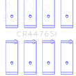 Load image into Gallery viewer, King Engine Bearings Ford Taunus 2000/2300 (Size +1.0mm) Connecting Rod Bearing Set - Side View