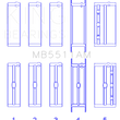 Load image into Gallery viewer, King Engine Bearings GM V8 OHV 16 Valve (Size STD) Main Bearing Set - Main Product View