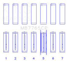 Load image into Gallery viewer, King Engine Bearings GMC 4.2 Vortec L6 (Size +0.020) Main Bearing Set - Main Product View