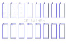 Load image into Gallery viewer, King Engine Bearings GMC SBC 55-67 265/283/302/327 V8 (Size 010) Performance Rod Bearing Set - Side View
