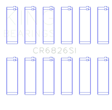 Load image into Gallery viewer, King Engine Bearings Holden 175/190 3.6L (Size +0.50mm) Connecting Rod Bearing Set - Side View