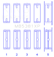Load image into Gallery viewer, King Engine Bearings Holden 253/308CI 5.0L/5.7L (Size .010) Main Bearing Set - Main Product View