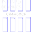 Load image into Gallery viewer, King Engine Bearings Honda 2006+ R16A/ R18A (Size 1.0) Coated Connecting Rod Bearing Set - Main Product View