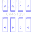 Load image into Gallery viewer, King Engine Bearings Honda D17A1/2 1.7L 16V (Size +0.50mm) Connecting Rod Bearing Set - Side View