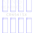 Load image into Gallery viewer, King Engine Bearings Honda F23A/F23Z/K20A3/16V (Size +0.25mm) Connecting Rod Bearing Set - Side View