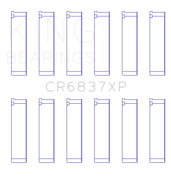 King Engine Bearings Honda J30 / J35 Connecting Rod Bearing Set - Main Product View