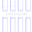 Load image into Gallery viewer, King Engine Bearings Honda K-Series (Except A3)/16V 2.0L/2.3L/2.4L (Size +0.50mm) Conrod Bearing Set - Side View