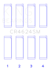 Load image into Gallery viewer, King Engine Bearings Hyundai G4KE/G4KC Rod Bearings (Set of 4) - Side View