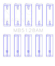 Load image into Gallery viewer, King Engine Bearings Isuzu 4XE1/4XF1/4XC1T (Size STD) Main Bearing Set - Main Product View