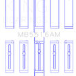 Load image into Gallery viewer, King Engine Bearings Jeep 350CI 5.7L Main Bearing Set - Main Product View