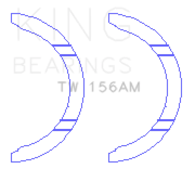 King Engine Bearings Mazda FP/FS Thrust Washer Set - Side View