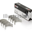 Load image into Gallery viewer, King Engine Bearings Mazda KL V6 (Size STD) Main Bearing Set of 4 - Side View