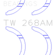 Load image into Gallery viewer, King Engine Bearings Mazda RF/R2/RF-T Thrust Washer Set - Detail View