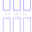 Load image into Gallery viewer, King Engine Bearings Mini Cooper B38A15M0 (Size +0.25mm) Connecting Rod Bearing Set - Side View