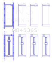Load image into Gallery viewer, King Engine Bearings Mini Cooper B38A15M0 (Size +0.25mm) Main Bearing Set - Side View