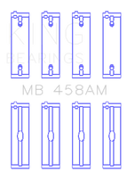 Load image into Gallery viewer, King Engine Bearings Mitsubishi 181CI 3.0L 6G72 V6 (Size STD) Main Bearing Set - Detail View
