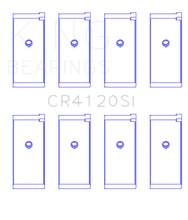 Load image into Gallery viewer, King Engine Bearings Mitsubishi 4G63/64 DOHC (Size +1.0mm) Connecting Rod Bearing Set - Side View